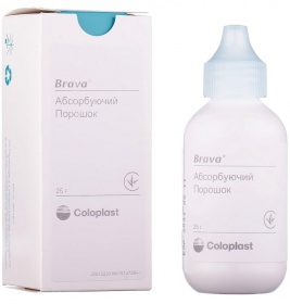 Порошок адсорбирующий Coloplast Brava 19075/1907 фл. 25г